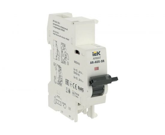 Независимый расцепитель IEK ARMAT с индикатором AR-AUX-SR-I 12-24В AR-AUX-SR-12-24-I 