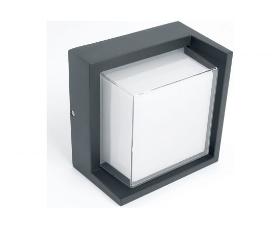 Уличный светодиодный светильник FERON 12W, 720Lm, 4000K, черный DH108 6350 