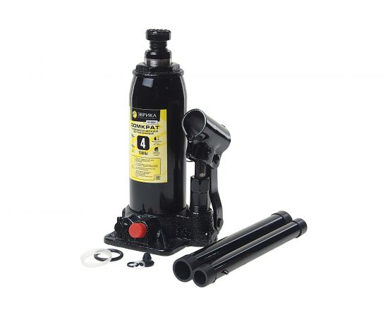 Гидравлический бутылочный домкрат Эврика с клапаном, 4 т, ремкомплект ER-80041 