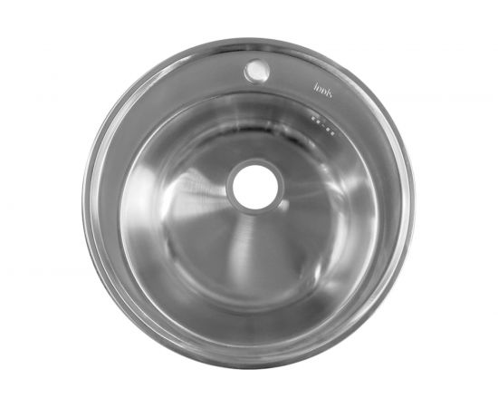 Мойка IDDIS Basic нержавеющая cталь, сатин, D510 BAS51S0i77 