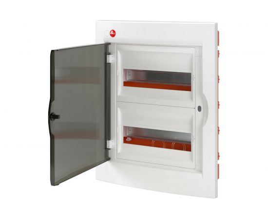 Встраиваемый щиток DKC ЩРв-П-24 прозрачная дверь IP40 белый 81524 