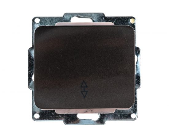 Выключатель проходной одноклавишный СВЕТОЗАР ГАММА SV-54137-DM 