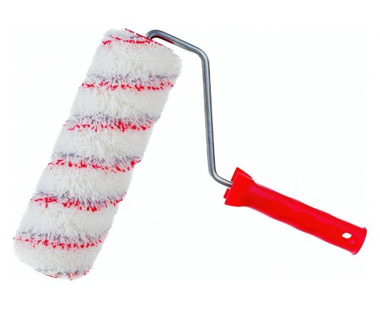 Валик с ручкой 8мм, 250мм, ворс 18мм, D 48мм, D ручки 8мм, полиамид MATRIX НЕЙЛОН Люкс 80761 