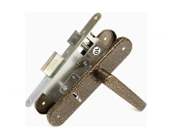 Врезной замок ПТИМАШ ЗВ9 КЛАССИКА бронза А1423 