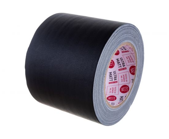 Клейкая лента DGTAPE ultraMATT - Гаффа тейп 100мм/25м - Черный UM100/25/B 