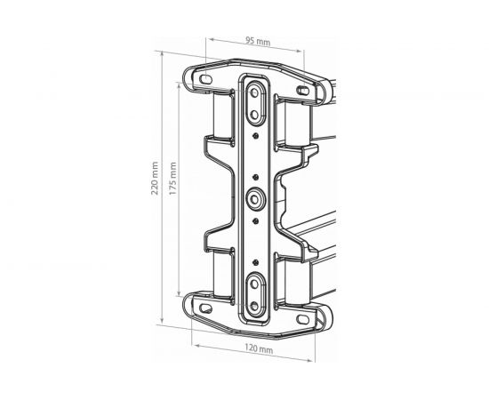 TV кронштейн Kromax ATLANTIS 45 white 20218 – изображение 11