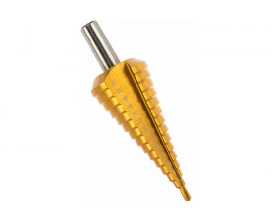 Сверло ступенчатое 4-32 мм, HSS-TIN Gigant GT-158 – изображение 14