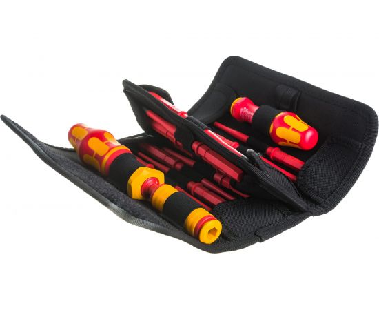 Набор диэлектрических бит с динамометрической рукояткой-держателем Wera, 1,2-3 Нм, 16 предметов, WE-135906 – изображение 15