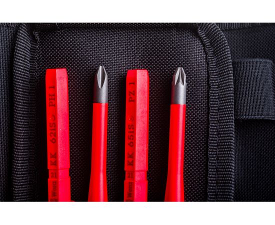 Набор диэлектрических бит с динамометрической рукояткой-держателем Wera, 1,2-3 Нм, 16 предметов, WE-135906 – изображение 16