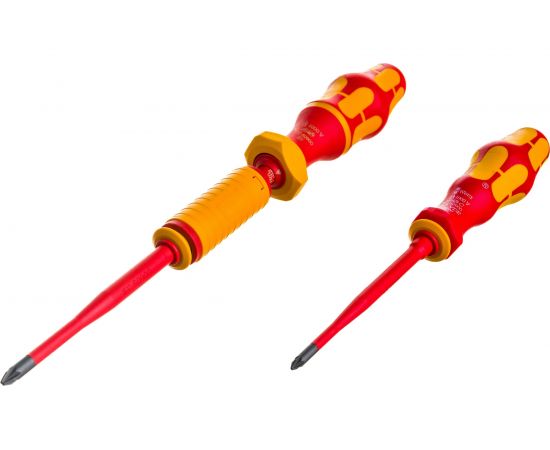 Набор диэлектрических бит с динамометрической рукояткой-держателем Wera, 1,2-3 Нм, 16 предметов, WE-135906 – изображение 18