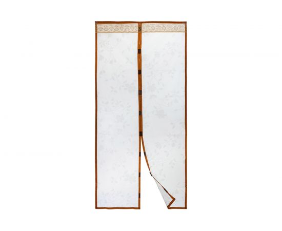 Антимоскитная сетка на магнитах Рыжий кот Капутомоскито 100х210 см, дизайн Цветочный узор 103711 – изображение 2