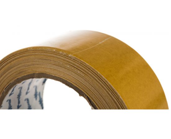 Клейкая двухсторонняя лента РемоКолор основа полипропилен, 48 мм х 25 м, 105 мкм 49-4-525 – изображение 2