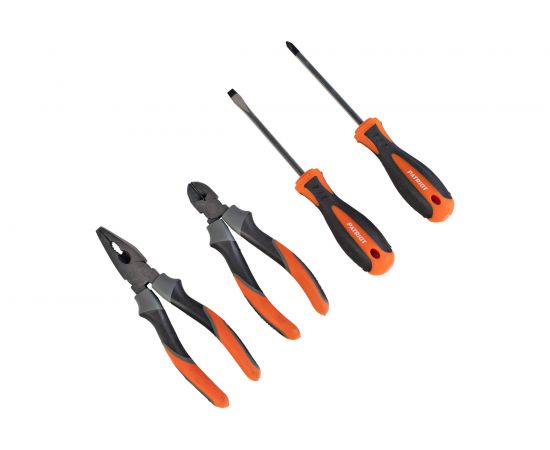 Набор инструментов PATRIOT 4 в 1 SPS-4: отвертки SL6х100, PH2х100, Patriot (1165) 350003306 – изображение 2