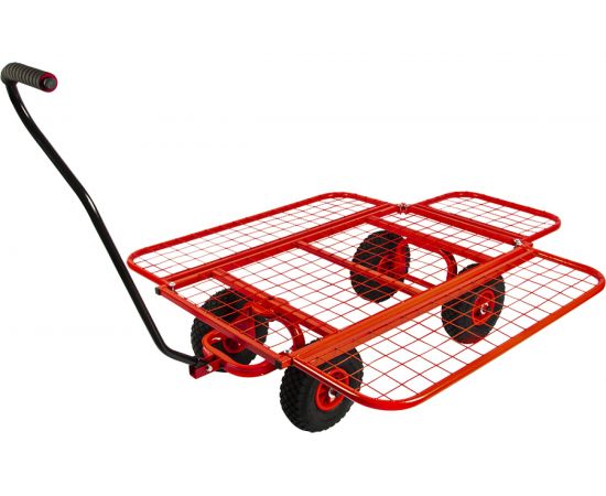 Ручная четырехколесная тележка-трансформер с бортами DDE 200 908-108 – изображение 2