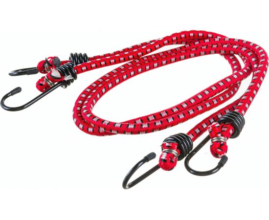 Крепежный шнур ЗУБР резиновый 80 см, со стальными крюками 2 шт 40507-080 – изображение 2