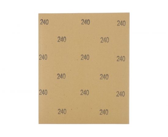 Лист шлифовальный на бумажной основе, водостойкий (10 шт; 230x280 мм; P 240) MATRIX 75614 – изображение 2