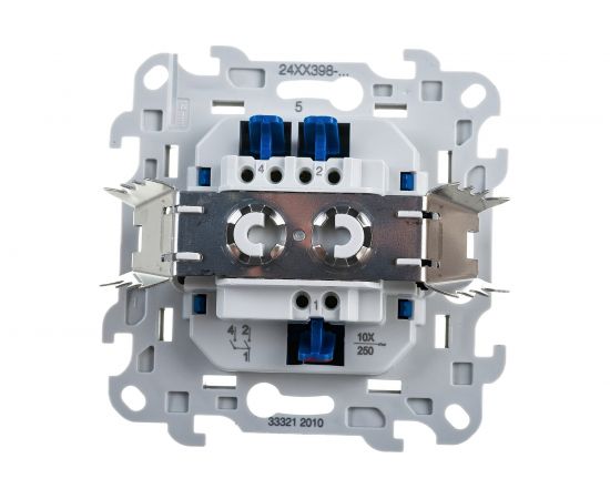 Двухклавишный выключаттель Simon Push&Go, графит 2420398-038 – изображение 2