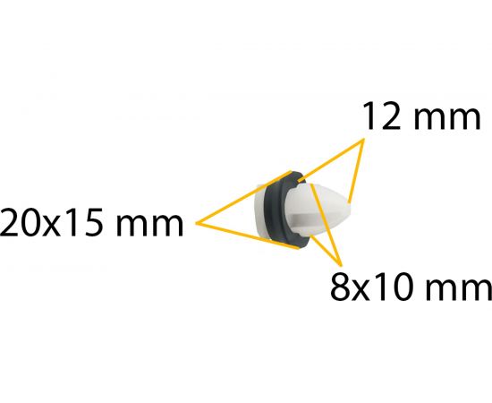 Автокрепеж для Alfa Romeo/Citroen/Fiat/Lancia/Peugeot 10 шт 71728806, 856543 КрепАвто 1748 – изображение 2