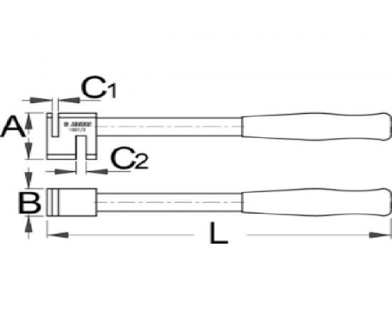 Инструмент для исправления передних звезд Unior 619704 – изображение 3
