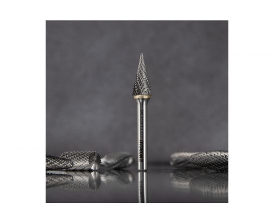 Набор борфрез твердосплавных NORGAU 10 шт. (12 мм) NORGAU 077200012 – изображение 3