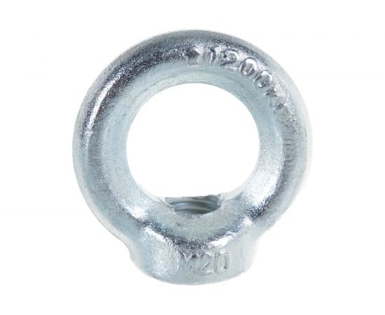 Рым-гайка DIN 582 оцинкованная 4 шт. (М20; ТФ5) Зубр 4-304325-20 – изображение 3