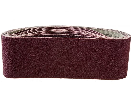 Лента бесконечная (10 шт; 533х75 мм; Р100) для шлифмашинки SKRAB 35815 – изображение 3