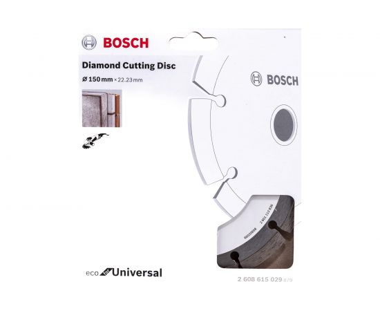 Диск алмазный ECO Universal (150х22.2 мм) Bosch 2608615029 – изображение 3
