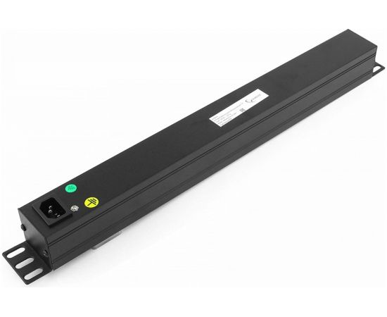 Блок Gembird 1 вход С14/ 8 выходов C13, с защитой для 19. 16A. 1U. EHB8-4 – изображение 4