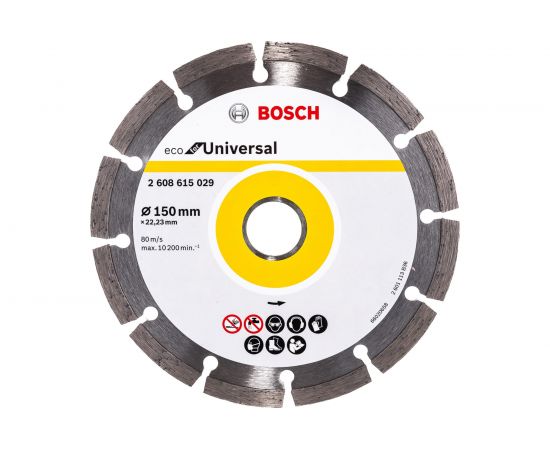 Диск алмазный ECO Universal (150х22.2 мм) Bosch 2608615029 – изображение 4