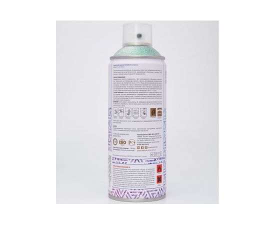 Аэрозольный лак с глиттером Siana таинственный нефрит SNGL004 – изображение 4