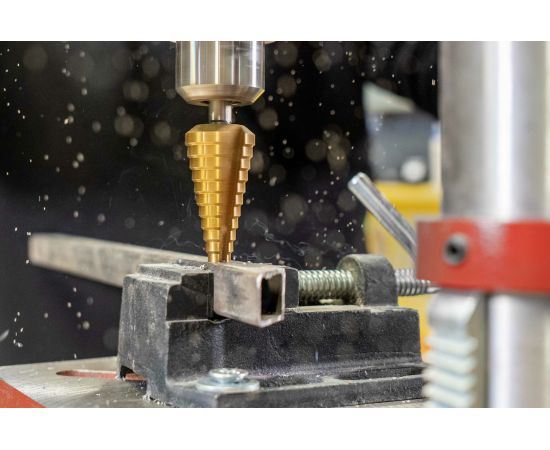 Сверло ступенчатое 4-32 мм, HSS-TIN Gigant GT-158 – изображение 4