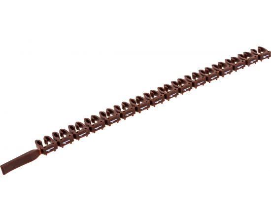 Маркер для кабеля сечением 4-6 мм DKC символ 1, 160шт MKF1S3 – изображение 4