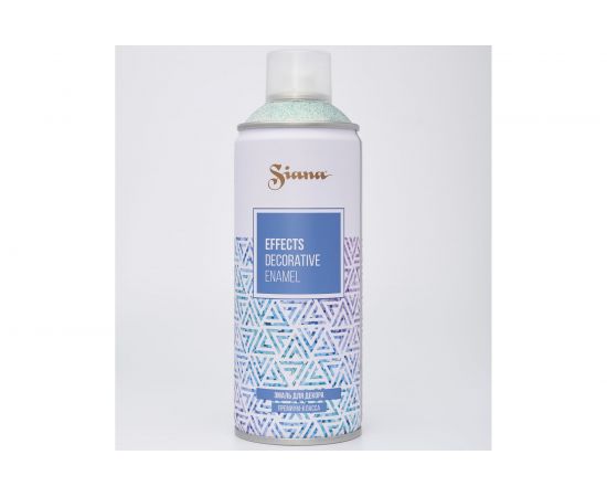 Аэрозольный лак с глиттером Siana таинственный нефрит SNGL004 – изображение 5