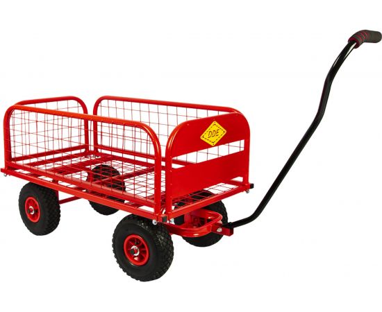 Ручная четырехколесная тележка-трансформер с бортами DDE 200 908-108 – изображение 5