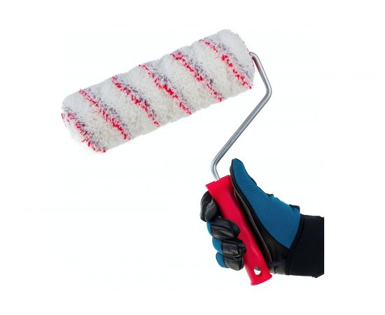 Валик с ручкой 8мм, 250мм, ворс 18мм, D 48мм, D ручки 8мм, полиамид MATRIX НЕЙЛОН Люкс 80761 – изображение 5