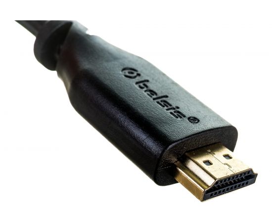 Кабель Belsis HDMI v.2.0, вилка - вилка, 5.0 м., черный, цветная коробка BW1429 – изображение 6