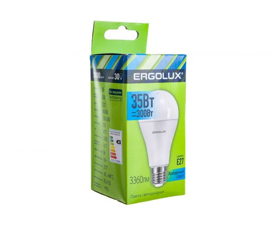 Светодиодная лампа Ergolux LED-A70-35W-E27-4K ЛОН 35Вт E27 4500K 180-240В 14231 – изображение 6