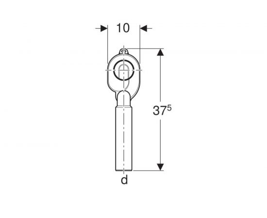 Сифон для писс��ара GEBERIT 152.951.11.1 вертикальный выпуск 00000047942 – изображение 6