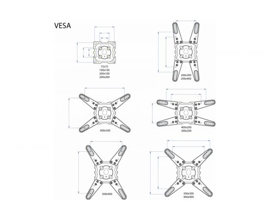 TV кронштейн Kromax ATLANTIS 45 white 20218 – изображение 9