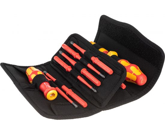 Набор диэлектрических бит с динамометрической рукояткой-держателем Wera, 1,2-3 Нм, 16 предметов, WE-135906 – изображение 10