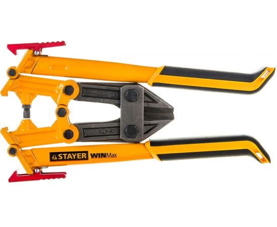 Болторез Stayer ""EXPERT"", складная конструкция, губки из Cr-Mo стали, двухкомп рукоятка, сталь HRC 42 до d= 6мм, 450мм 2331-045 