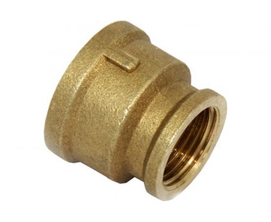 Переходная муфта LEXLINE 3/4-1/2 вн/вн., латунь 20-15 Украина 511756 