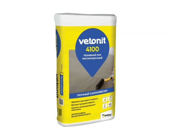 Суперфинишный наливной пол Vetonit 4100 20 кг 1014478 