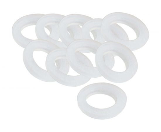 Набор прокладок Профитт прозрачный ПВХ пластикат, 1"", 19х30 мм, 10 шт. 9273255 