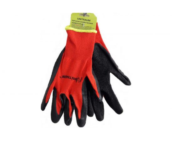 Хозяйственные перчатки UNITRAUM плотность 13G, р. 8 UN-KSL112-8 