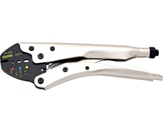 Клещи для обжима кабельных наконечников клемм Unior 0,5-6мм, L=220 3838909011387 