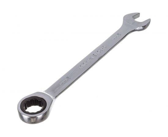 Комбинированный трещоточный ключ 21мм на держателе ЭВРИКА ER-21121H 