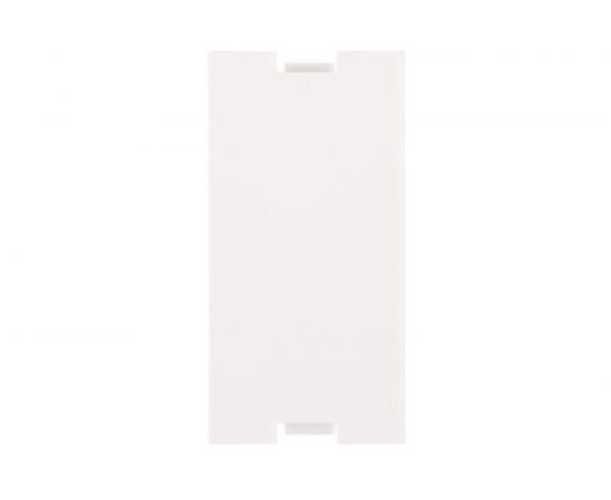 Вставка-заглушка типа Mosaic NIKOMAX 22.5x45мм, белая NMC-PM0P-PH-WT 