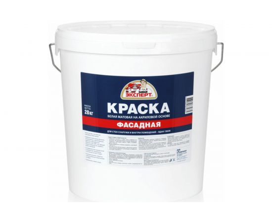 Краска фасадная ЭКСПЕРТ 28 кг 11862 