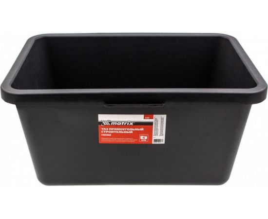 Строительный усиленный прямоугольный таз MATRIX 45 л 81470 